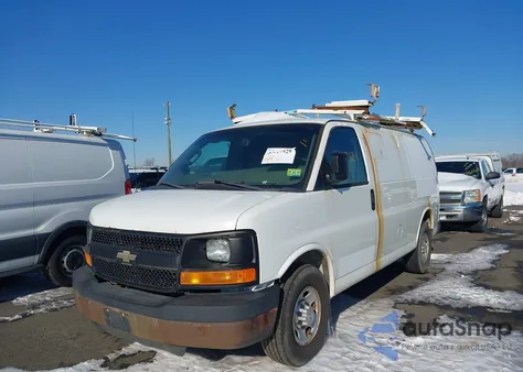 2016 Chevrolet Express 2500 Work Van from USA, damaged, VIN 1GCWGAFF4G1118399